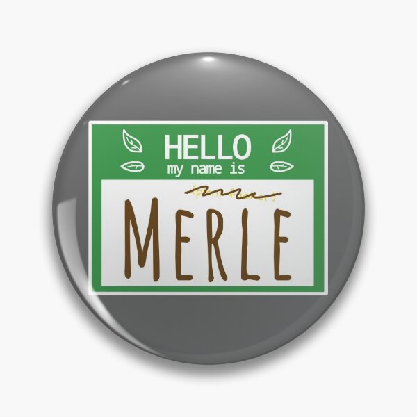 Item preview, Merle Nametag designed and sold by Glitch4Nov.