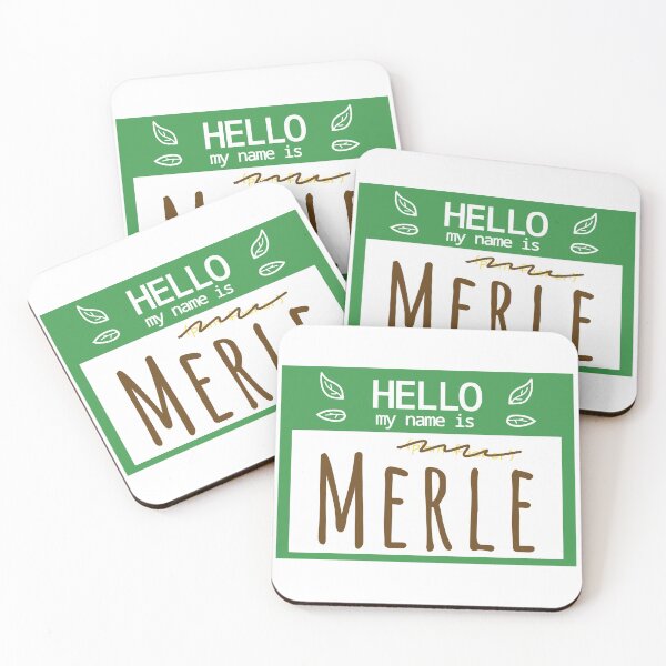 Item preview, Merle Nametag designed and sold by Glitch4Nov.