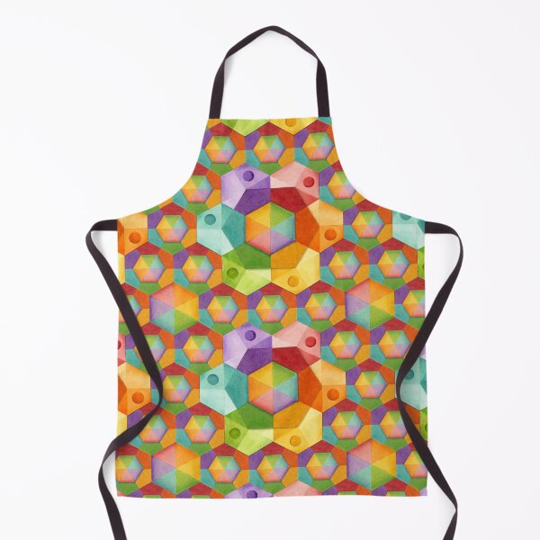 Item preview, Rainbow Hexagons designed and sold by PatriciaSheaDesigns.