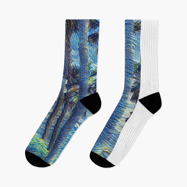 Item preview, Blue Palm Trees designed and sold by harborhouse55.