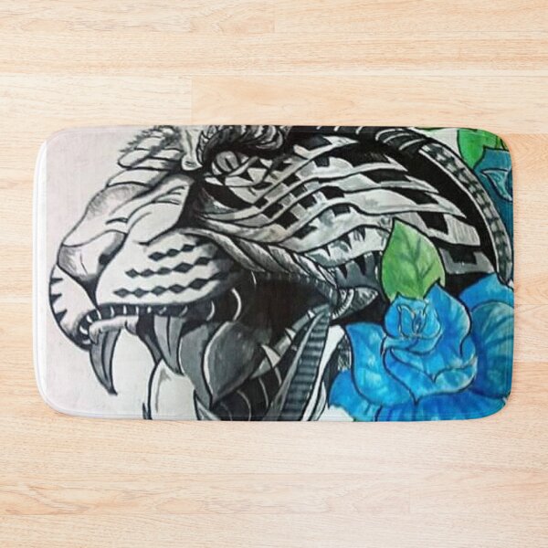 Item preview, Tattoo Style Tiger designed and sold by AkioftheSand.