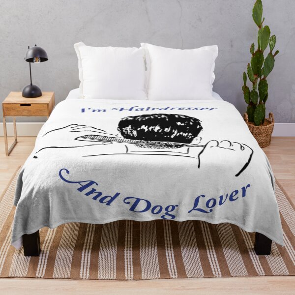 Item preview,    Funny Hairdresser Shirt , I'm Haidresser And Dog Lover , Gift for Hairdressers designed and sold by Soukainadesign.