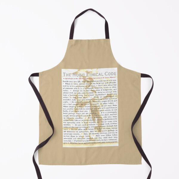 Item preview, The Hobo Ethical Code designed and sold by KLondike-5.