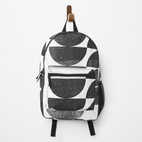 Item preview, Mid Century Modern Op Art Black and White Pattern designed and sold by Janine Aykens.