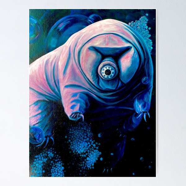 Water Bear Cute Posters for Sale