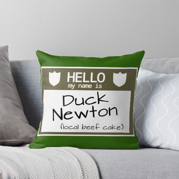 Item preview, Duck Newton Nametag designed and sold by Glitch4Nov.