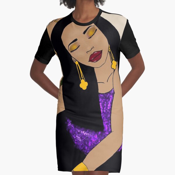 Sitting Pretty (lightly sprinkled) Graphic T-Shirt Dress