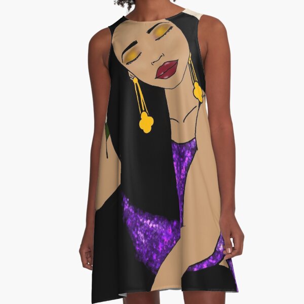 Sitting Pretty (lightly sprinkled) A-Line Dress