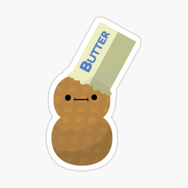 Peanut Butter Sticker
