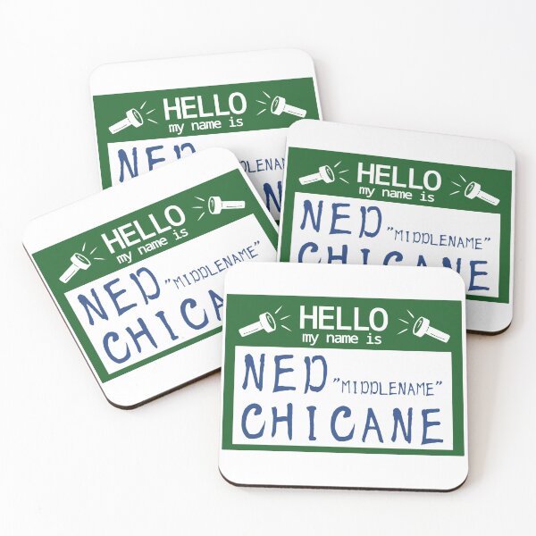 Item preview, Ned Chicane Nametag designed and sold by Glitch4Nov.