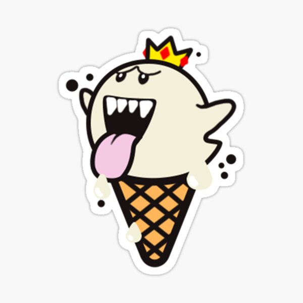 Scary Ice Cream Stickers Redbubble - roblox ice cream decal