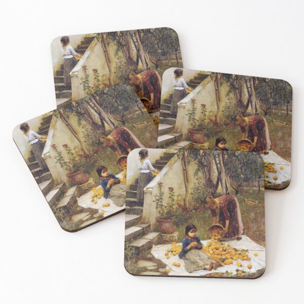 Item preview, The Orange Gatherers - John William Waterhouse  designed and sold by forgottenbeauty.