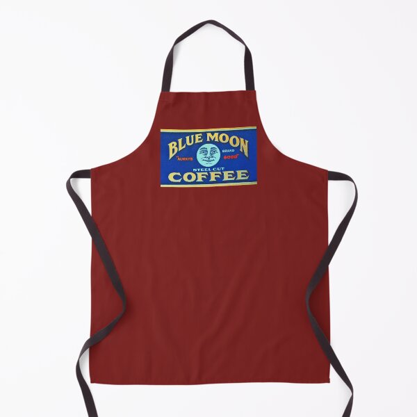 Item preview, Vintage BLUE MOON Coffee souvenir Label   designed and sold by FuzzyHoney.