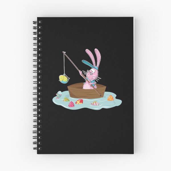 Item preview, Funny Easter Bunny Fishing Egg Hunting - Easter Sunday Fun designed and sold by Dressed For  Duty.