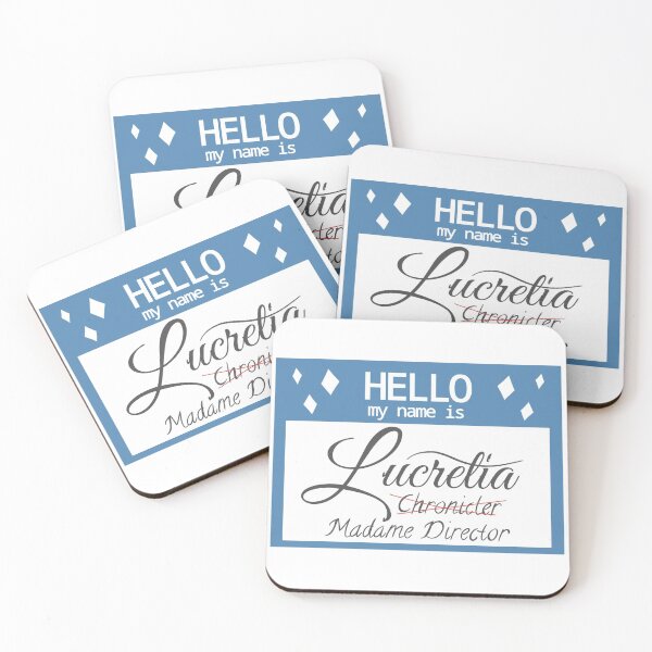 Item preview, Lucretia Nametag designed and sold by Glitch4Nov.
