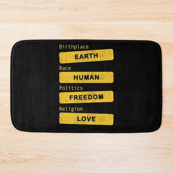 Item preview, Birthplace Earth Grunge - Human Freedom Love designed and sold by onicon.