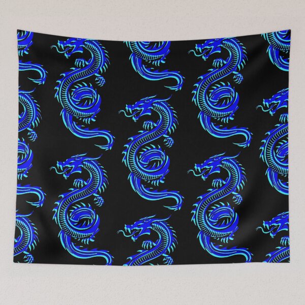 Item preview, Cyan & Blue Dragon designed and sold by abigabhall.