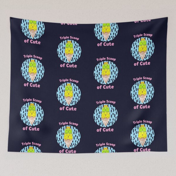 Item preview, Triple Scoop of Cute. Kittens and Ice Cream. Adorable. designed and sold by shirtdan.