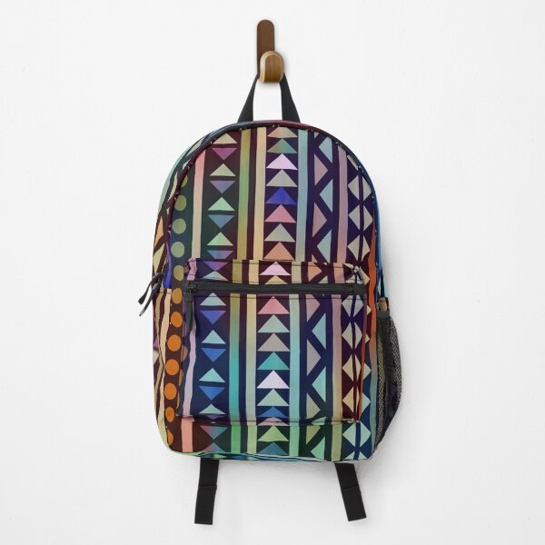 Item preview, Colorful Tribal Stripes and triangles Pattern designed and sold by Anna Lemos.
