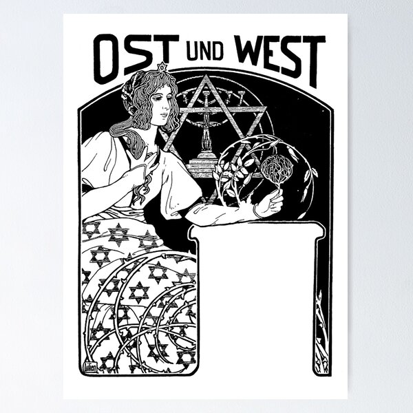 Item preview, HD. East and West, by Ephraim Moses Lilien designed and sold by MINDTHECHERRY.