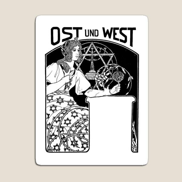 Item preview, HD. East and West, by Ephraim Moses Lilien designed and sold by MINDTHECHERRY.