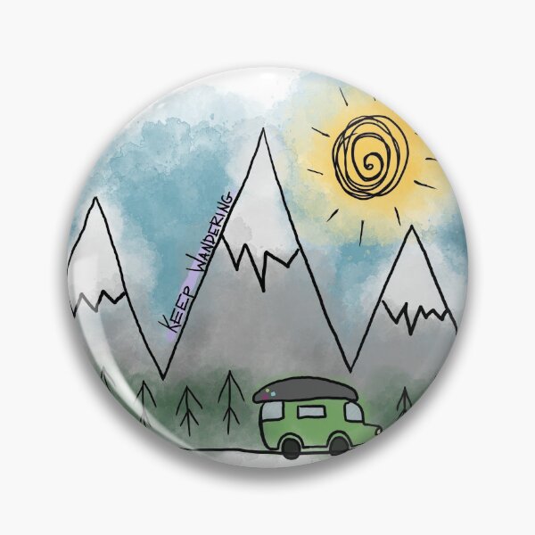 Item preview, Keep Wandering designed and sold by EarthyUndertone.
