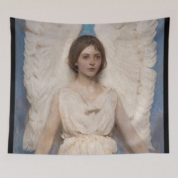 Item preview, Painting Art, Abbott Handerson Thayer Paintings Artist, Angel designed and sold by SasyJamArt.