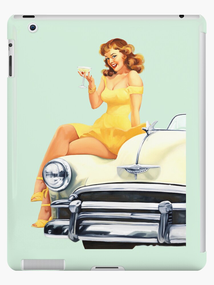 Bottoms Up Pin Up Girl Ipad Cases And Skins By Fiona