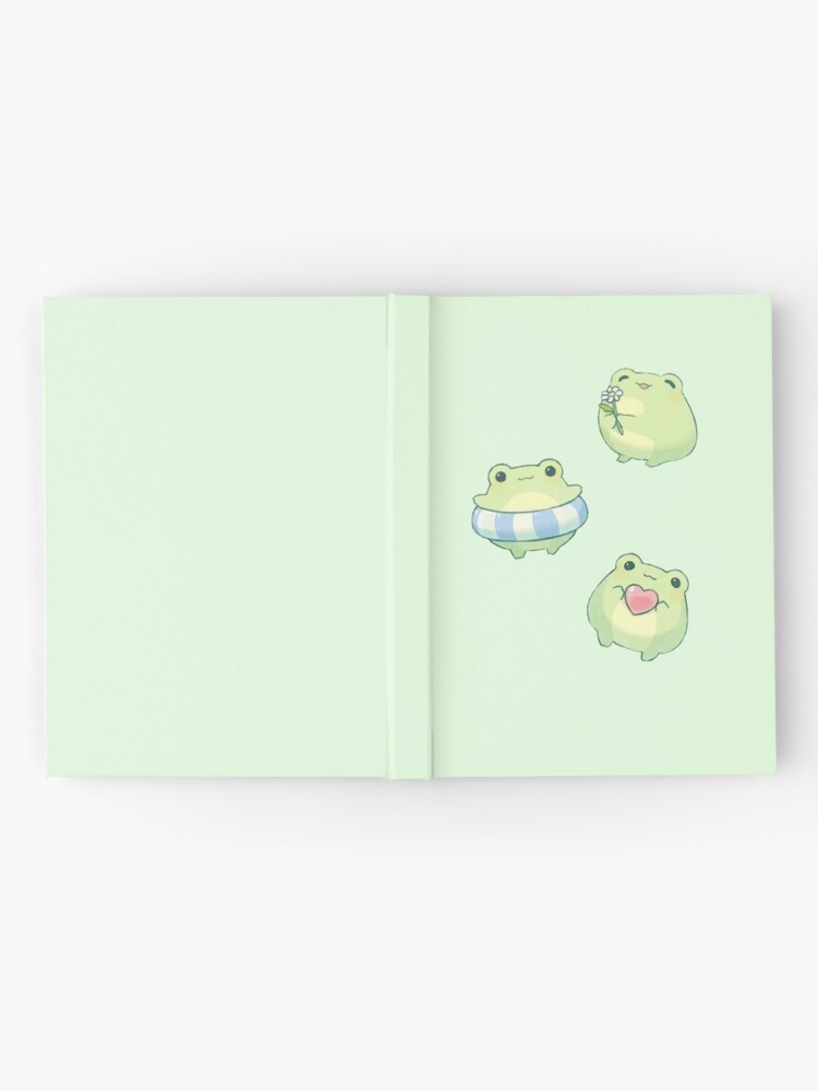 "Cute Frogs" Hardcover Journal by mychickenugget9 Redbubble