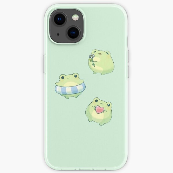Cute Frogs iPhone Soft Case