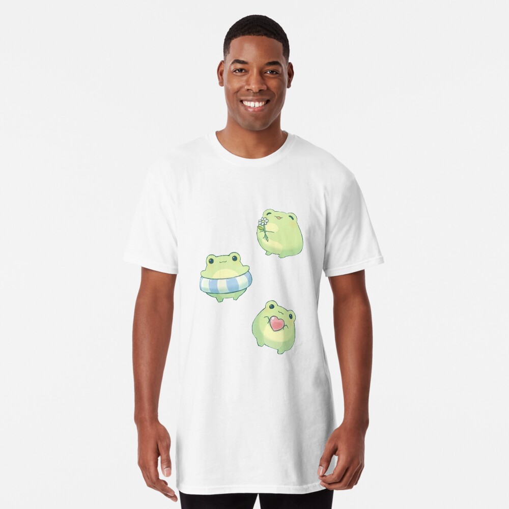 Vista previa del artículo con la obra «Camiseta larga», diseñado y vendido por mychickenugget9.