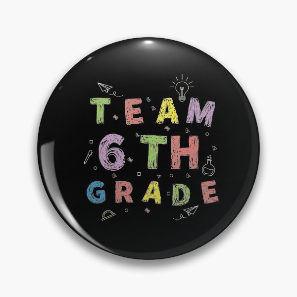 Item preview, Team 6th Grade First Day of School  designed and sold by CodingForTech.