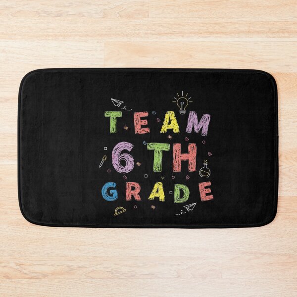 Item preview, Team 6th Grade First Day of School  designed and sold by CodingForTech.