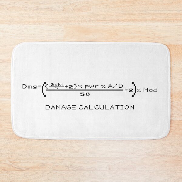 Item preview, Damage Calculation designed and sold by Mrsmauve.