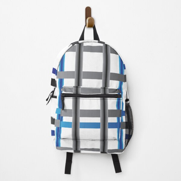 Item preview, Offset Blue and Gray Gradient on White Pattern designed and sold by TenomA.