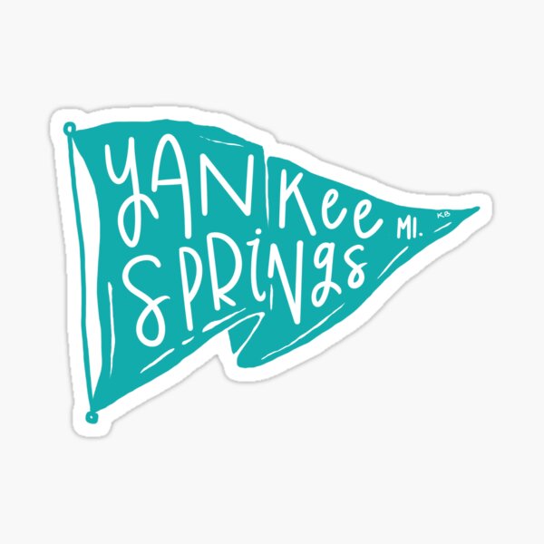 Item preview, Yankee Springs MI Flag designed and sold by katiebean10.