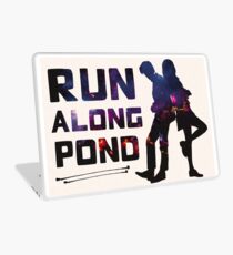 Run Along Pond Laptop Skin