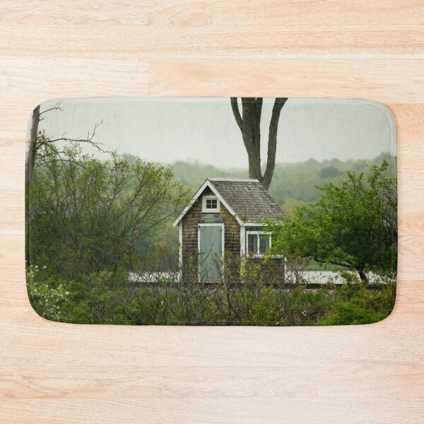 Item preview, Cedar Shingled Shack By The Train Tracks and Bay designed and sold by ManiacMoose.