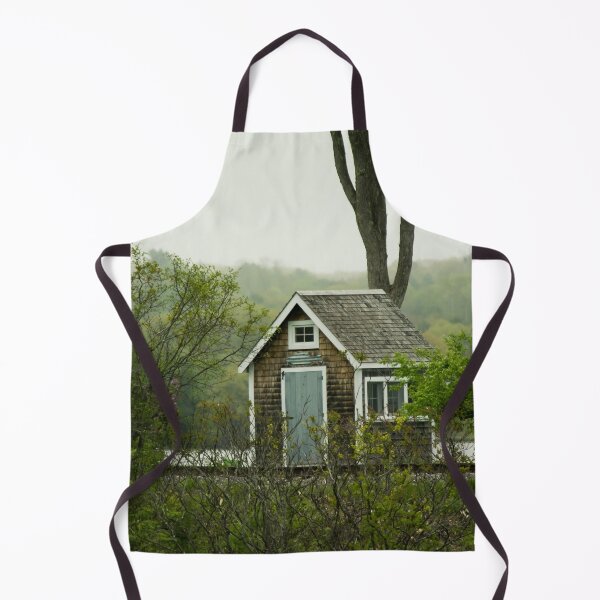 Item preview, Cedar Shingled Shack By The Train Tracks and Bay designed and sold by ManiacMoose.