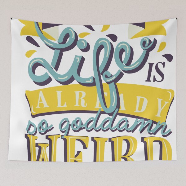 Item preview, ADULT LIFE IS ALREADY SO GODDAMN WEIRD designed and sold by remerasnerdas.