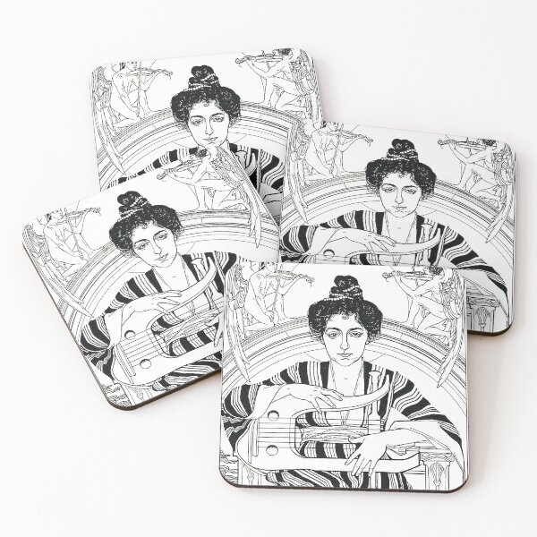 Item preview, HD. Music- Illustration from Songs of the Getto, by Ephraim Moses Lilien designed and sold by MINDTHECHERRY.