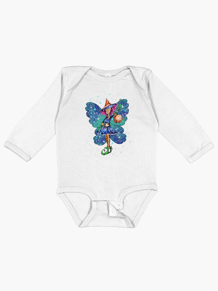 Thumbnail 1 of 2, Baby One-Piece, Issy The Halloween Party Fairy™ designed and sold by TeelieTurner.