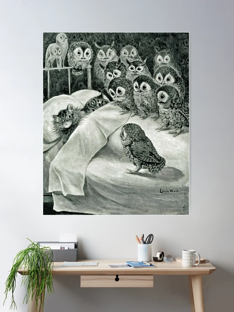 Cat's Nightmare Art Print