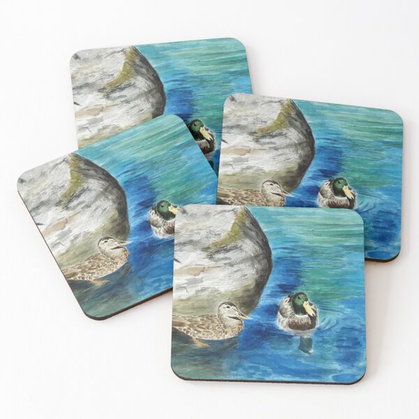 Item preview, Lake Tahoe Duck Couple designed and sold by tahoekerri.