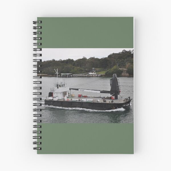 Item preview, Crane Workboat, Parramatta River, NSW, Australia 2018 designed and sold by muz2142.