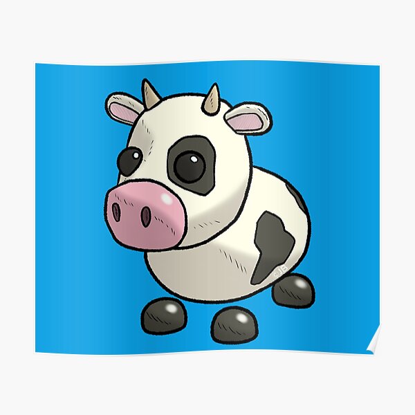 Roblox Pets Posters Redbubble - rainbow cow roblox