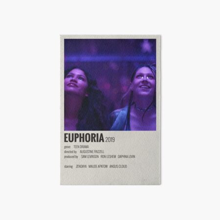 Affiche Euphoria Impression rigide