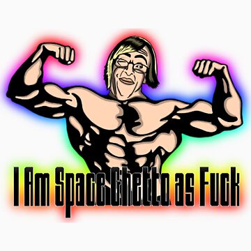 Artwork thumbnail, Space Ghetto as F*ck T shirt by space ghetto