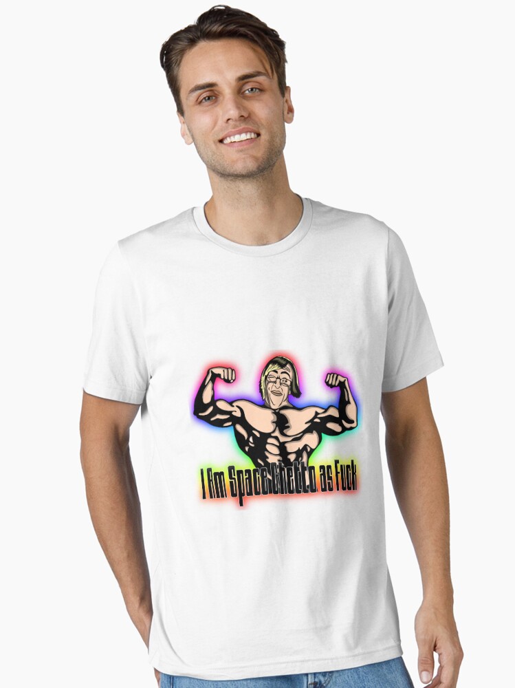 Thumbnail 2 of 7, Essential T-Shirt, Space Ghetto as F*ck T shirt designed and sold by nigamajiga.