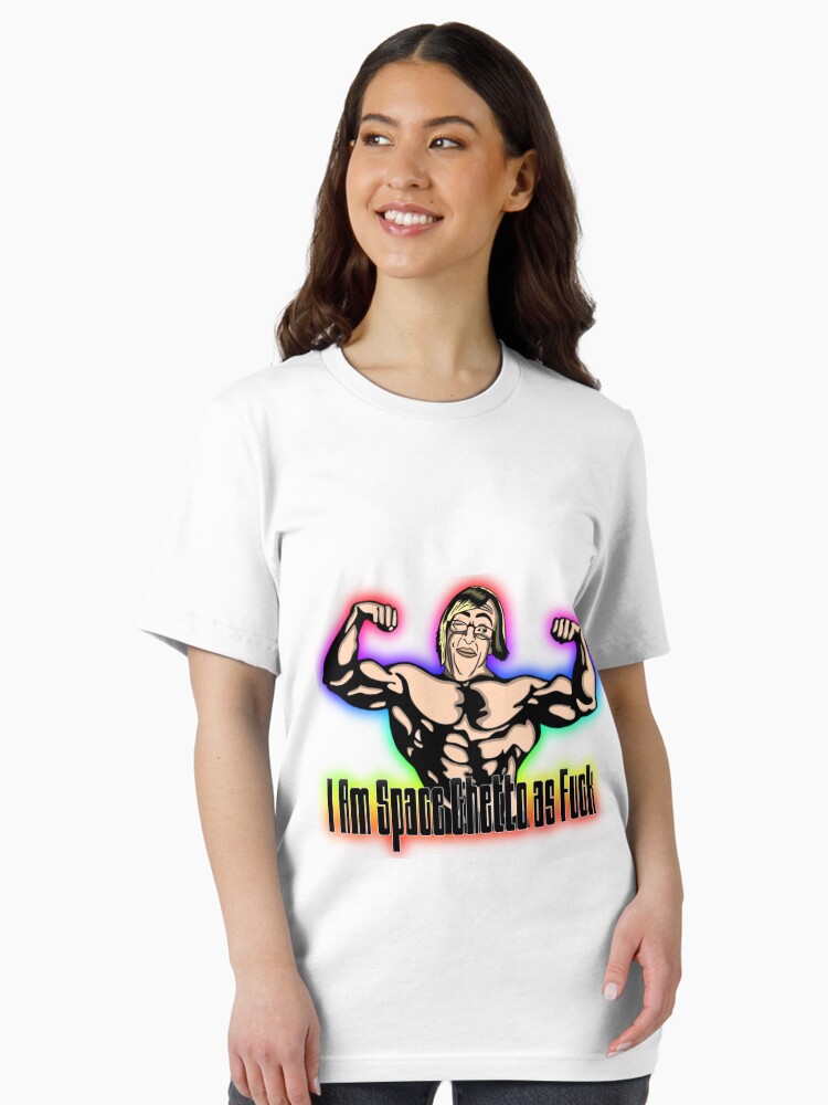 Thumbnail 1 of 7, Essential T-Shirt, Space Ghetto as F*ck T shirt designed and sold by nigamajiga.